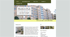 Desktop Screenshot of madisonparkcorp.com